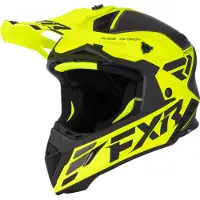 FXR Helium Logo Carbon Motorcross helm Maat