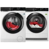 AEG Bundel - Wasmachine LR76U964 ProSteam + Droogkast TR88BHDC AbsoluteCare