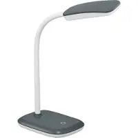 TRIO BOA - Tafellamp - Bureaulamp, - Titanium - incl. 1x SMD 3,5W - Touchdimmer - In hoogte verstelbaar