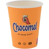 Thema party 200x Chocomel beker karton 250 ml