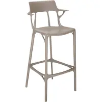 Kartell A.I. Kruk Gerecycleerd H 75 cm | Grey