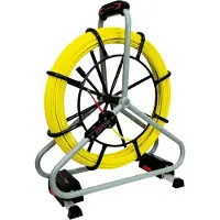 Runpotec Glasvezel staaf Profiset Tape-L.60m Buiging-R.168mm Kabel-D.6mm