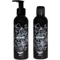Heroes Heros Siliconen Glijmiddel inclusief DOSEERPOMP - 2x 200ml | NIEUW!