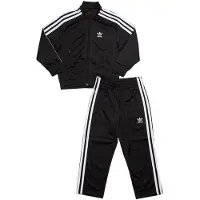 Adidas Trainingspak 'Adicolor Firebird' zwart / wit