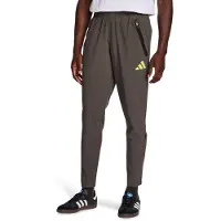 Adidas Sportbroek 'Real Madrid Vis Tech Travel' limoen / aardetinten