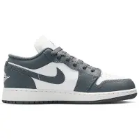 Jordan Aj1 Low Kindersneakers - Grijs - Maat 38.5 - Leer