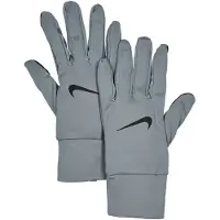 Nike fleece Handschoenen & Sjaals Unisex - Grijs - Maat 46 - 50 - Poly (Polyester)