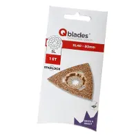 Bouwsales Qblades SL40 Hardmetalen SLijpdriehoek 80M 1St
