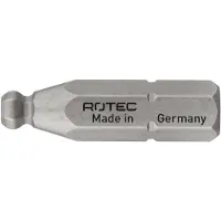 Rotec PRO Insertbit inbus SW6,0 L=25mm C 6,3 Kogelkop BASIC - 10 stuks - 8111060