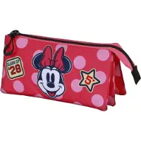 KARACTERMANIA - Disney - Minnie Mouse - Class - Triple Etui - Potloden Etui - Pennenetui