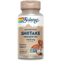 Solaray Shiitake 500mg Supplement 60 Eenheden