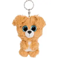NICI Glubschis Glubschis Pluchen Sleutelhanger Hond Lollidog, 9cm