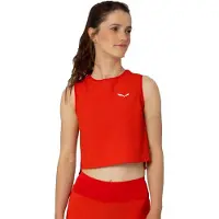 Salewa Dames Pedroc Dry Resp Hyb Top (Maat L , Rood)