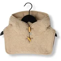 Alwero Jongens Sjaals Balaclava Button Hoodik - Beige - Maat 1/2Y
