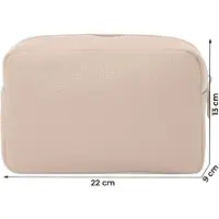 Valentino Make up tas 'BEAUTIES' beige