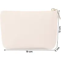 Valentino Make up tas 'BEAUTIES' ecru / goud