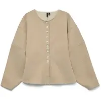 Vero Moda Gebreid vest 'VMKleia' beige