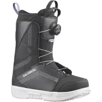 Salomon Snowboard - Dames snowboardschoenen - Scarlet BOA Black/Persian Violet voor Dames - Maat 24.5 - Zwart