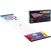 Vedes Johntoy tafelspel Tafel Curling Spel voor kinderen en familieplezier.
