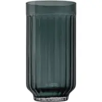 XLBoom Mila Highball Green Set van 4 – Mondgeblazen glazen longdrink set (4 stuks) – Verkrijgbaar in Amber | Clear | Dark Grey | Green – Design servies voor tafel