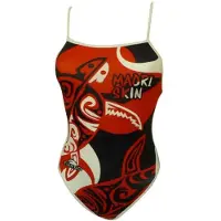 Turbo Maori Skin Tattoo Badpak Met Dunne Bandjes