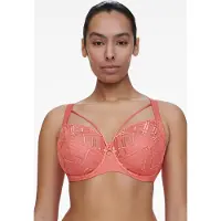 Chantelle Graphic Support Bra Coral Size: E75 | Bras Outlet | Dames | Oranje