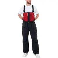 Graff Warmguard Winter 719-o-b-4 Bib Pants Zwart XL / Long Man