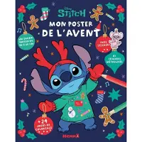 Hemma DISNEY STITCH MON POSTER DE L'AVENT 24 JOURS DE COLORIAGE