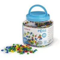 Miniland Pegs Basisschool 10 Mm 2600 Eenheden