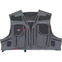 Taimen Selenga Vertical Fishing Vest Grijs XS Man