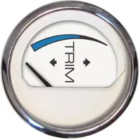 Faria Trim Gauge Omc-cobra/volvo Sx Zilver