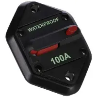 Euromarine Panel Mounting Circuit Breaker Zilver 80 A