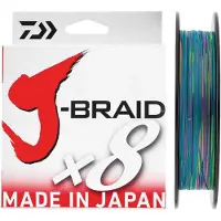 Daiwa J-braid 8 Braided Line 500 M Veelkleurig 0.240 mm