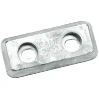 Camp Zinc Hull Plate Anode Grijs 304 x 76 x 13 mm