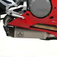 Arrow Titanium Work With Carbon End Cap Ducati Panigale V2 955 ´20 Gehomologeerde Uitlaatdemper