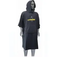 Cressi Spa Jedi Poncho Zwart L-XL
