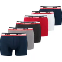 Levi's Boxershorts marine / grijs / rood / zwart / wit