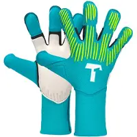 T1tan Rebel 2.0 Goalkeeper Gloves With Finger Protection Blauw 11