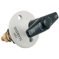 Crosseven Single Pole Battery Switch 300a Zilver