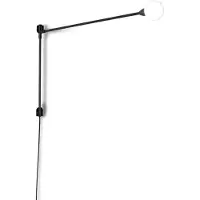 Nemo Mini Potence Pivotante Wandlamp Black