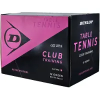 Dunlop 40+ Club Training Tafeltennisballen