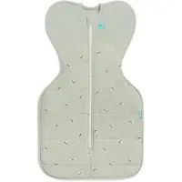 Love to Dream Babyslaapzak Swaddle Up - Inbakeren - Baby 0-3 maanden - 3.5-6 kg - Winter - 2.5 TOG – Olive Bees