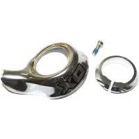 Sram Spare Parts Tapa/abrazadgripshift X0 Left Silver Dekselkap
