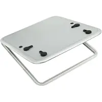 PLASTIMO Aluminium Anodized Hatch Zilver 481 x 481 mm