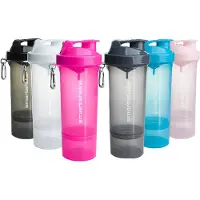 Smartshake - Slim Serie Neon Blauw 500 ml