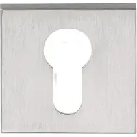 Formani Cilinderplaatje mat RVS - - SQUARE LSQBY50