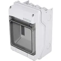 BALS 5 Module Waterproof Box 230v Transparant 200 x 125 x 111 mm