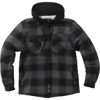WCC Hell Bent Flanellen Jack Grijs/Zwart XL, Mannen