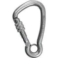 Kong Italy Closed Carabine Hook Zilver 10 mm