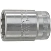 Stahlwille 50 24 03010024 Dubbel zeskant Dopsleutelinzetstuk 24 mm 1/2 (12.5 mm)